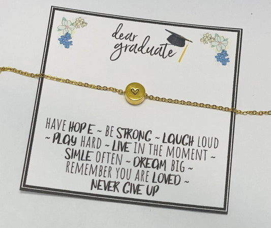 Graduation Heart Necklace