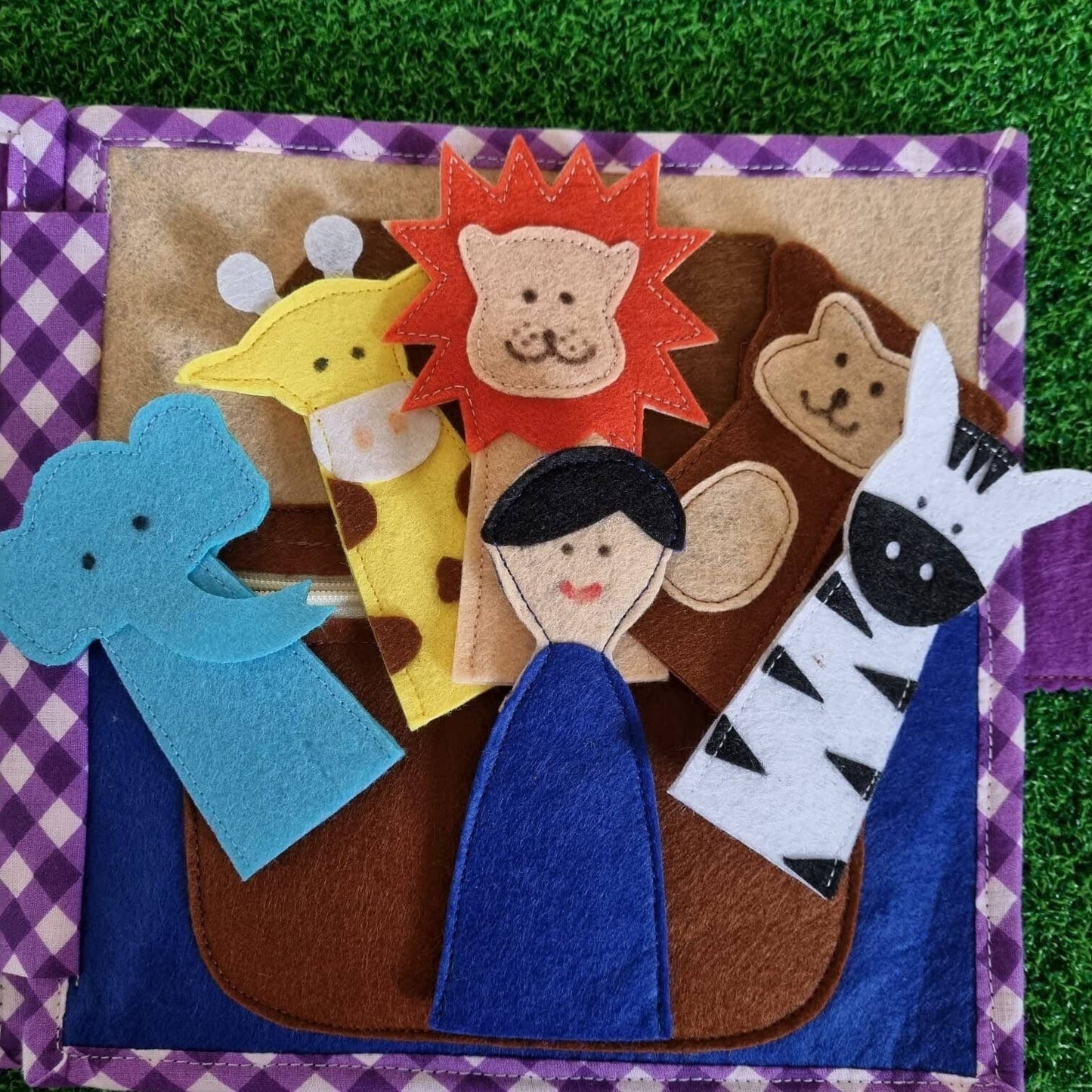 A Kids bible busy book, Interactive Kids Bible ,baptism gift