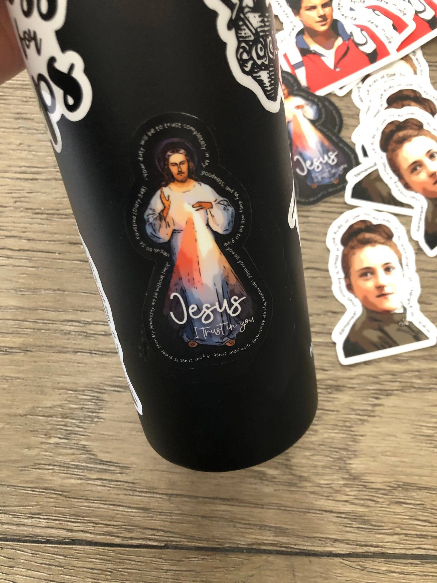 Divine Mercy Jesus Catholic Sticker