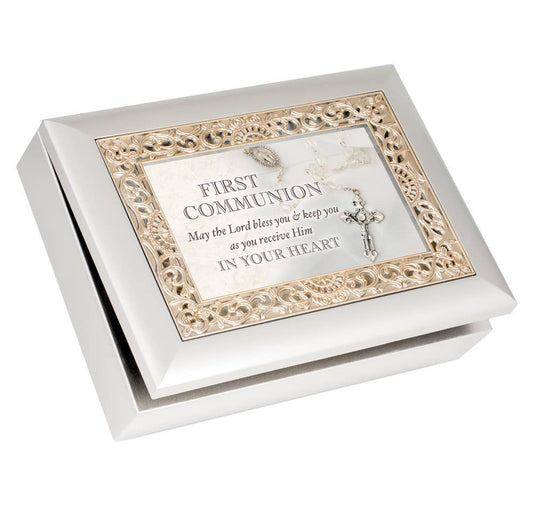 First Communion Musical Box