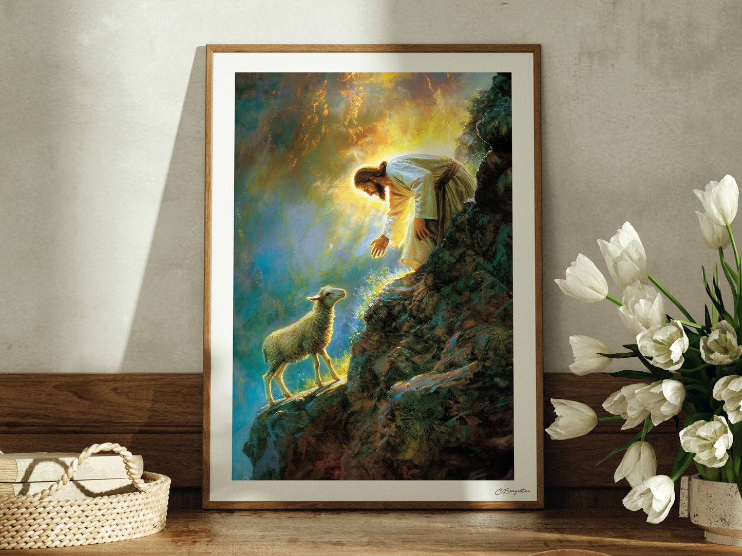 Savior's Grace Fine Art Print