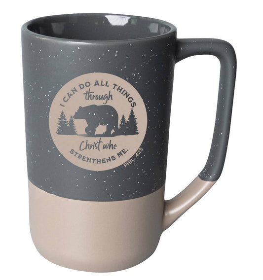 I Can Do All Things - Designer Mugs-Pebble