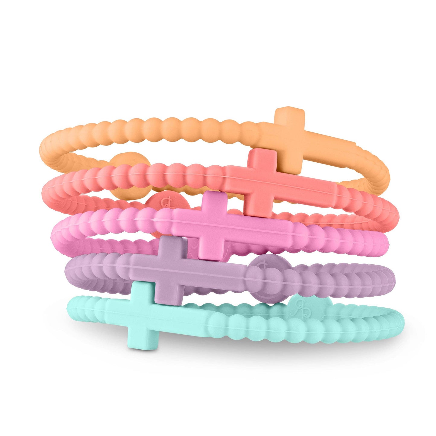 Jesus Silicone Cross Bracelets