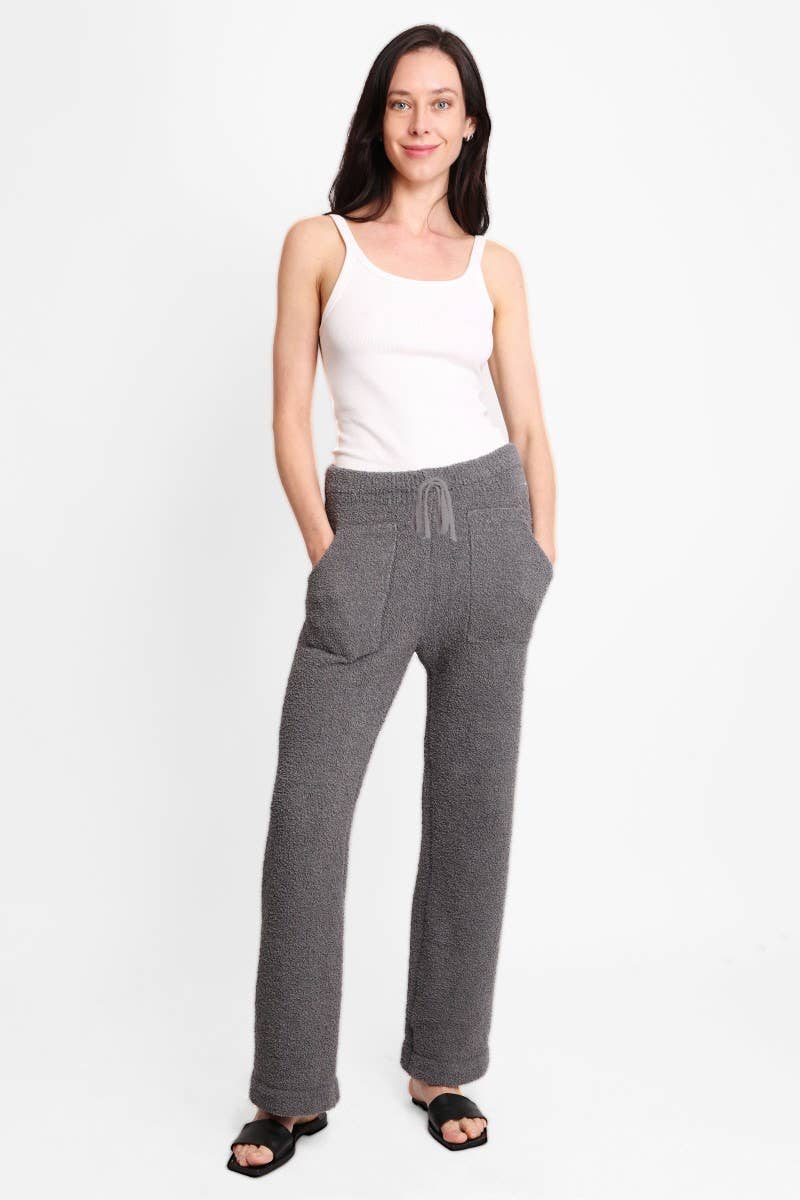 Winter Solid Color Luxury Soft Lounge Pants