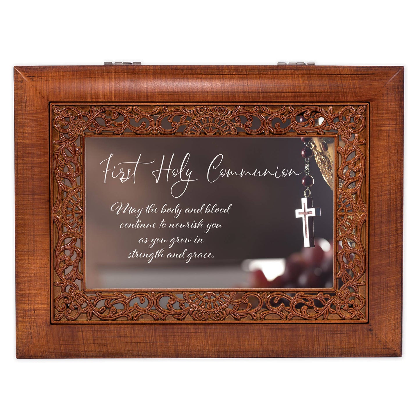 Music Box Ornate First Holy Communion