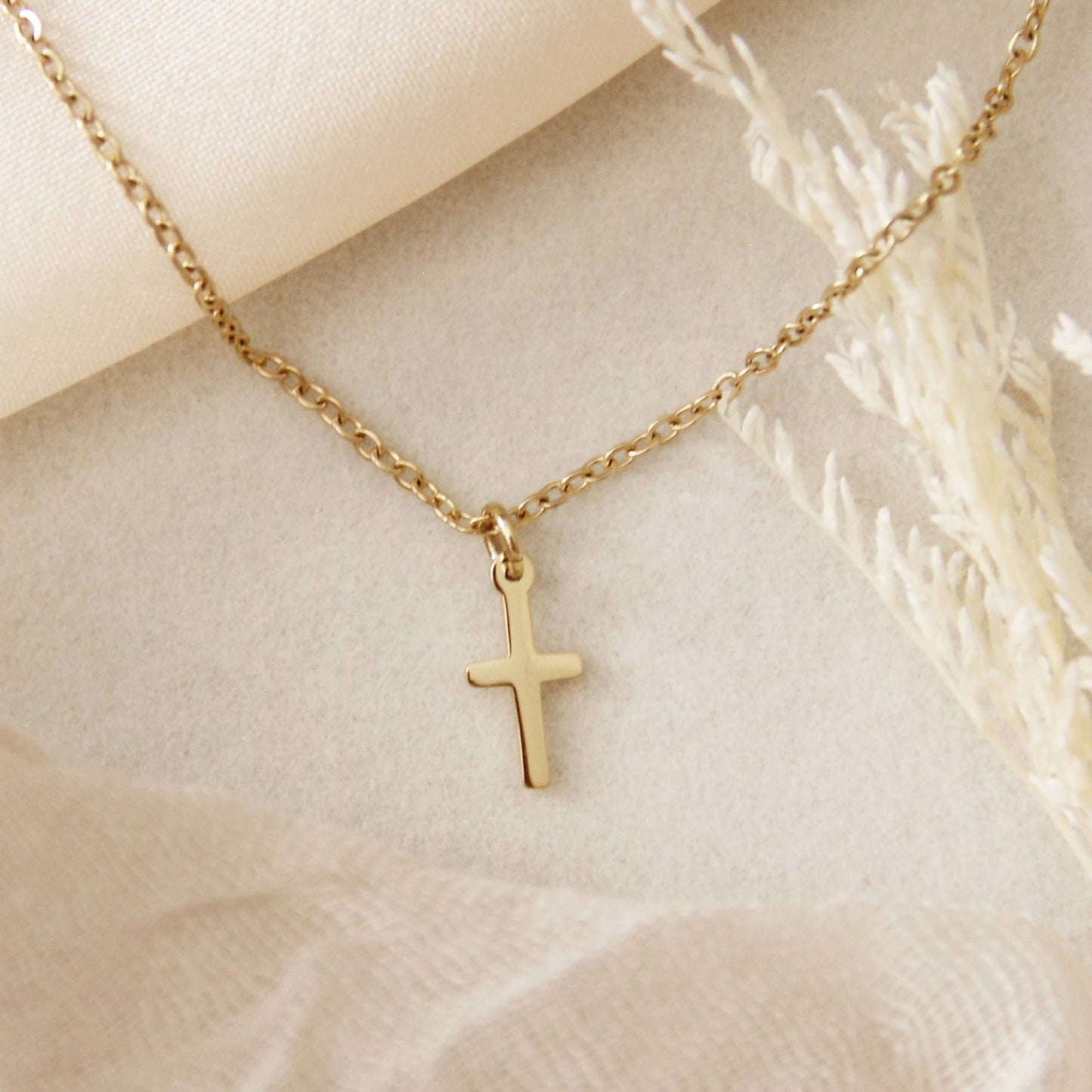 Delicate Cross Necklace