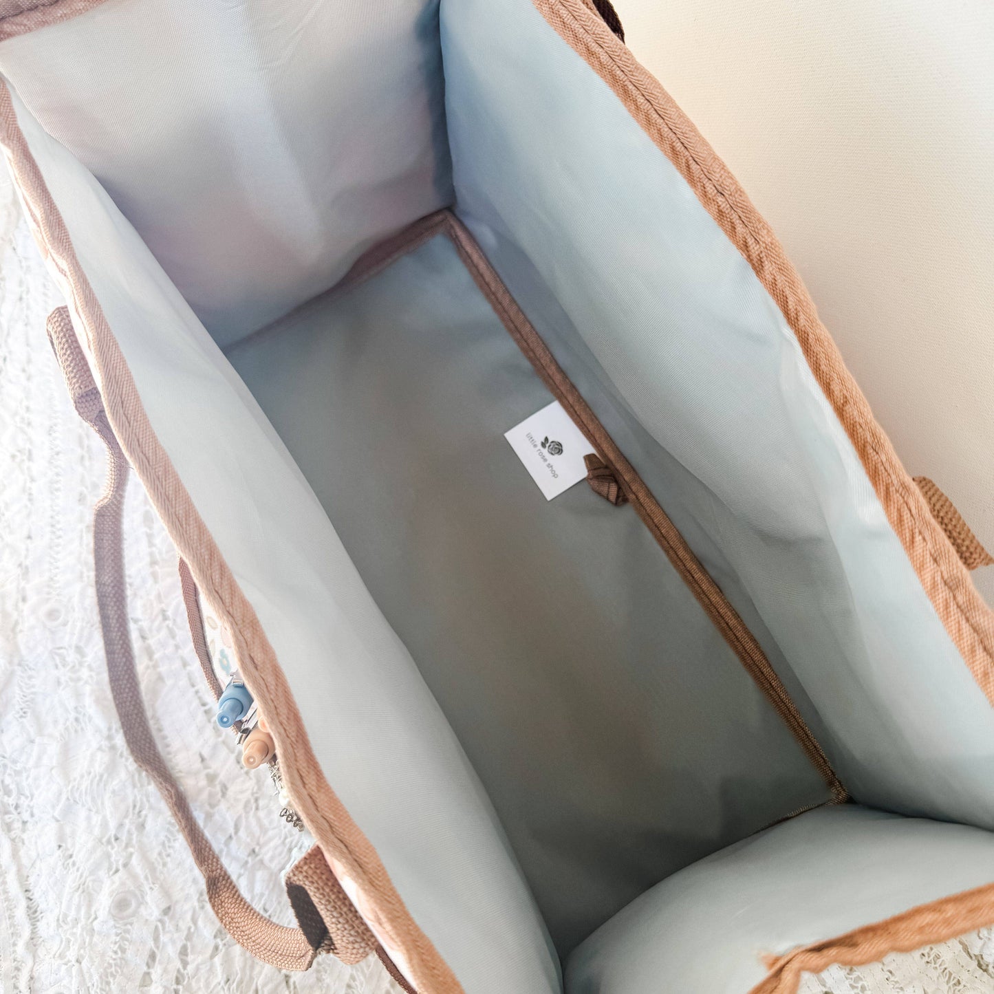 Catholic Prayer Caddy Tote