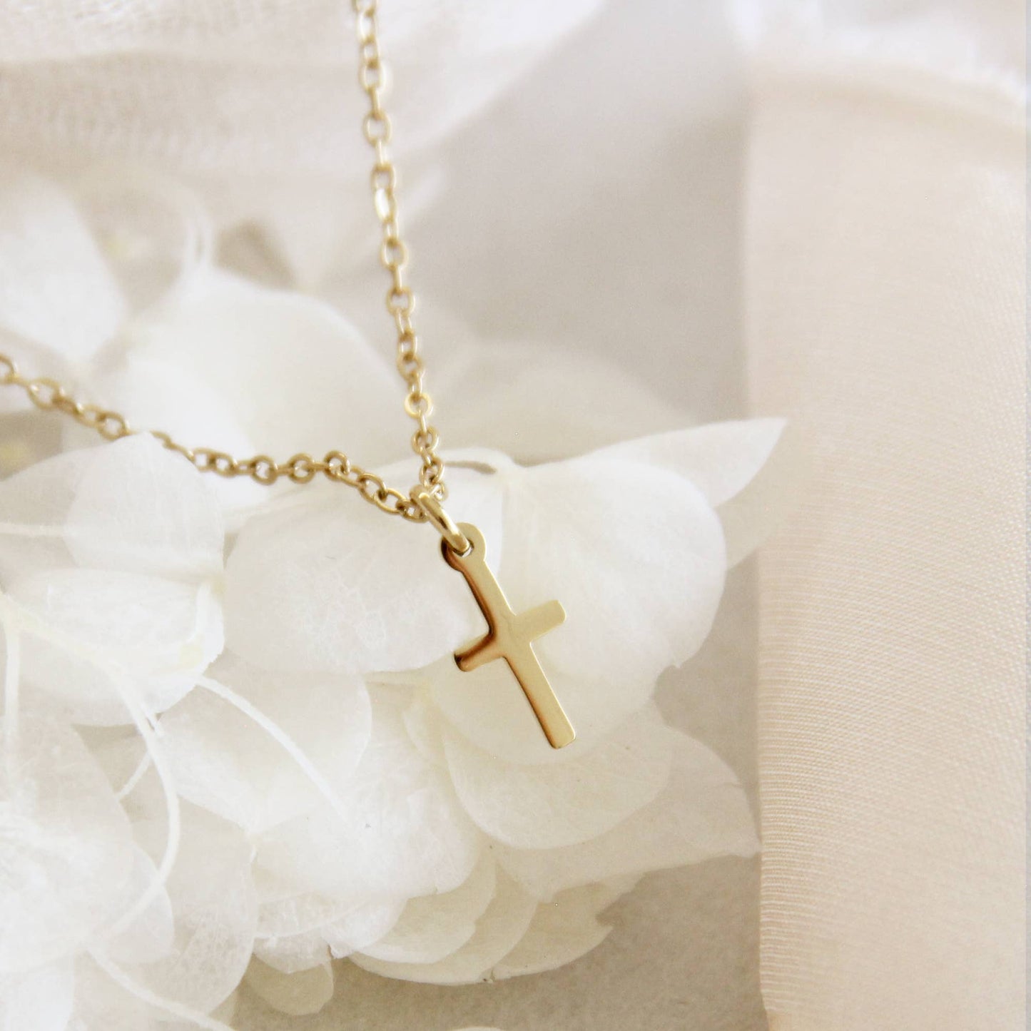 Delicate Cross Necklace