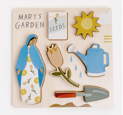 Mary Garden Wooden Puzzle