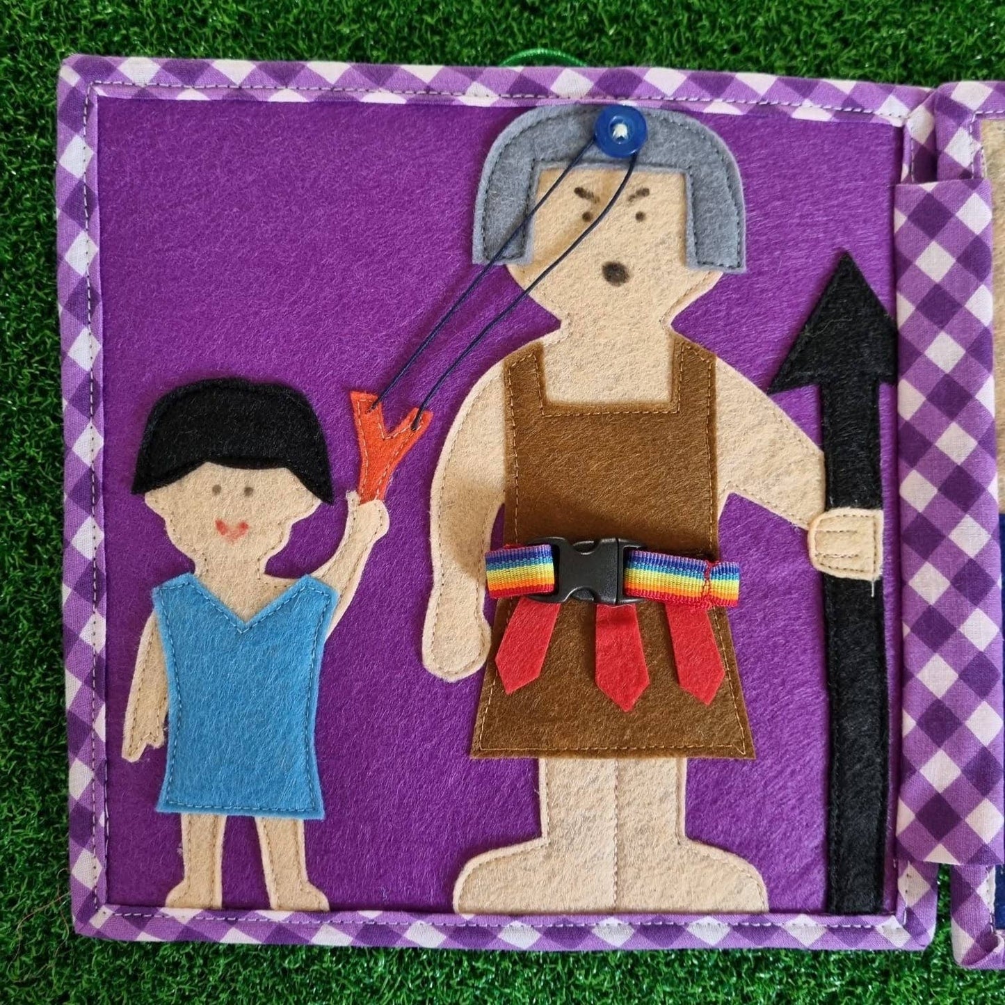 A Kids bible busy book, Interactive Kids Bible ,baptism gift