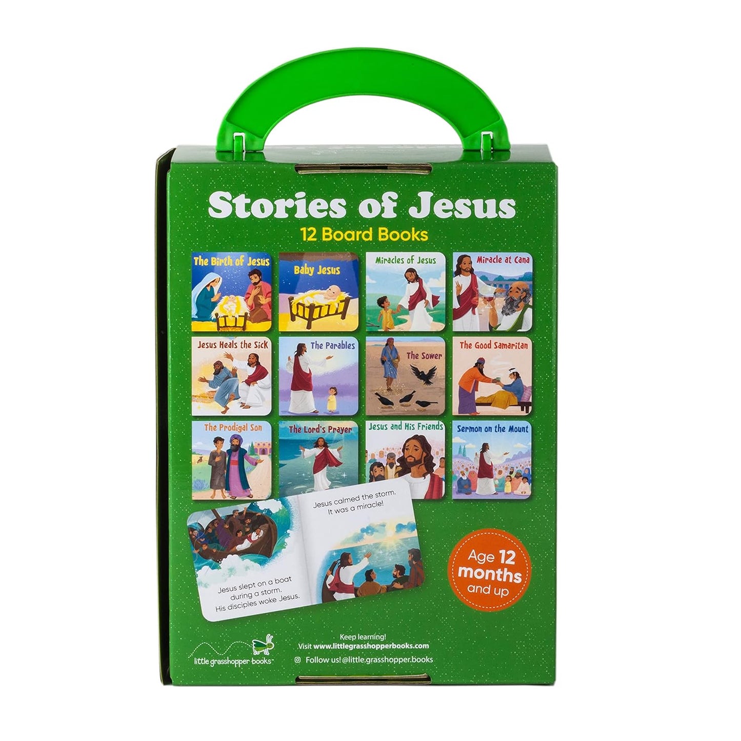 My Little Library: Stories of Jesus (12 Board Books)
