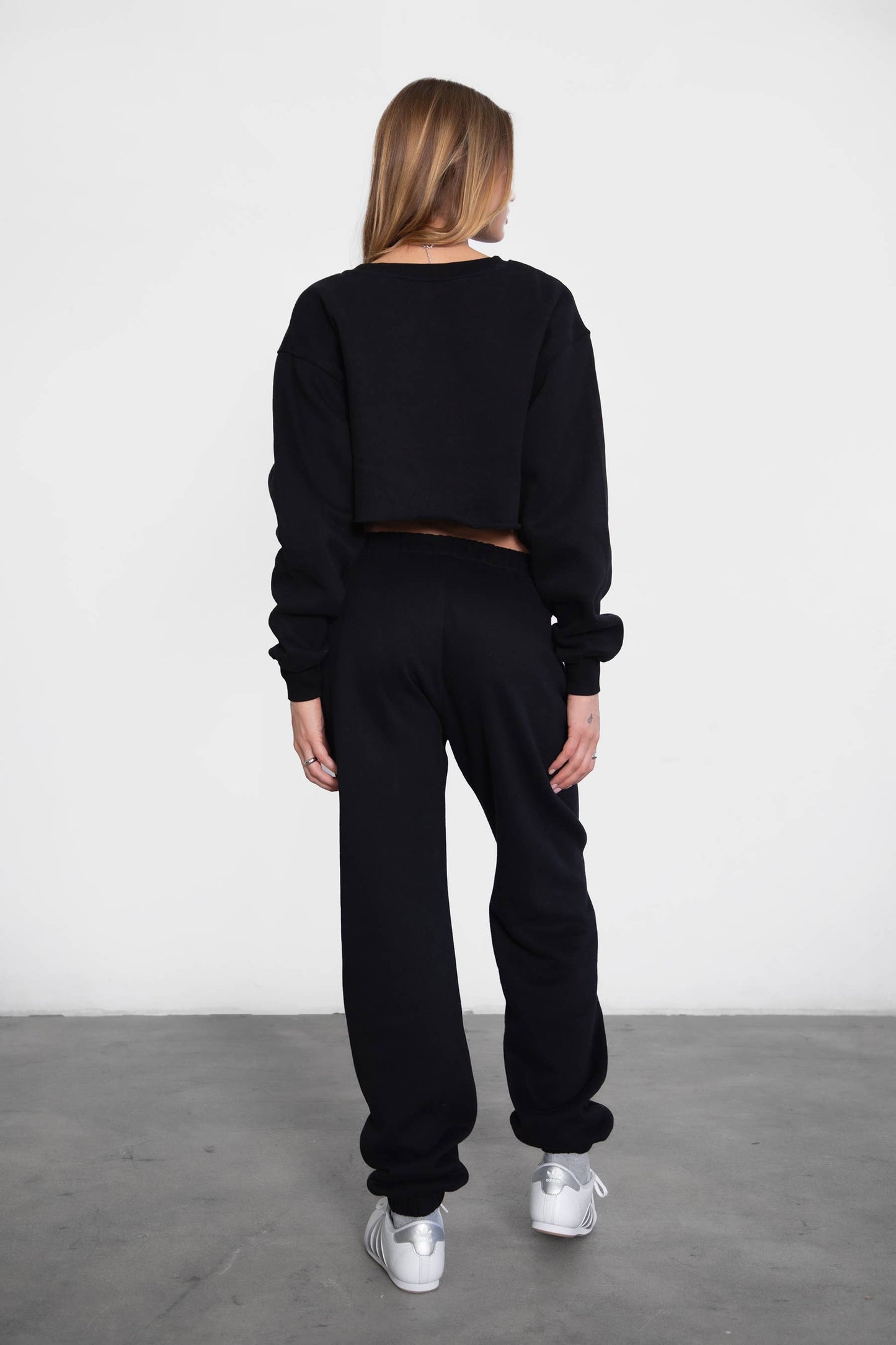 DOVE  Plush Fleece Lounge High Waist Sweatpants With Pockets
