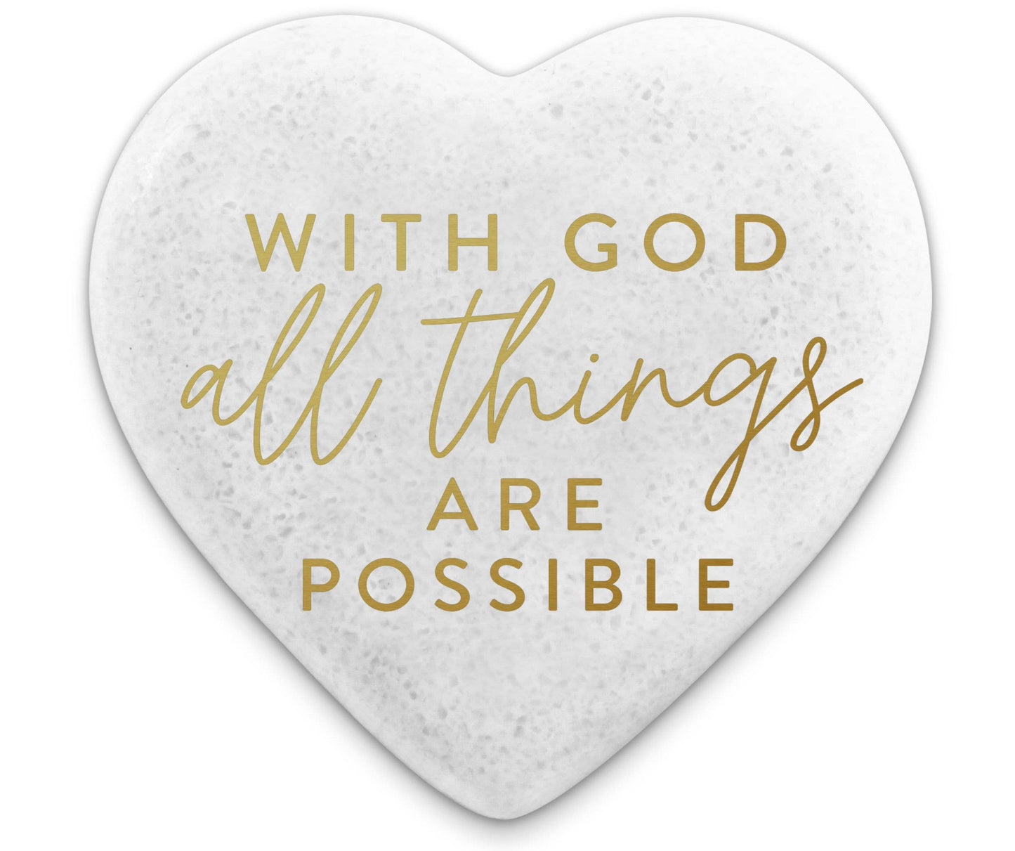 LCP Heart Stone Card With God All Things