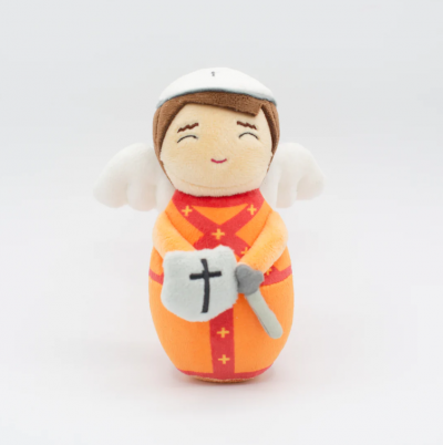 Mini Saint Michael the Archangel Plush Doll