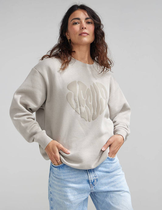 Heart Jesus Unisex Crewneck