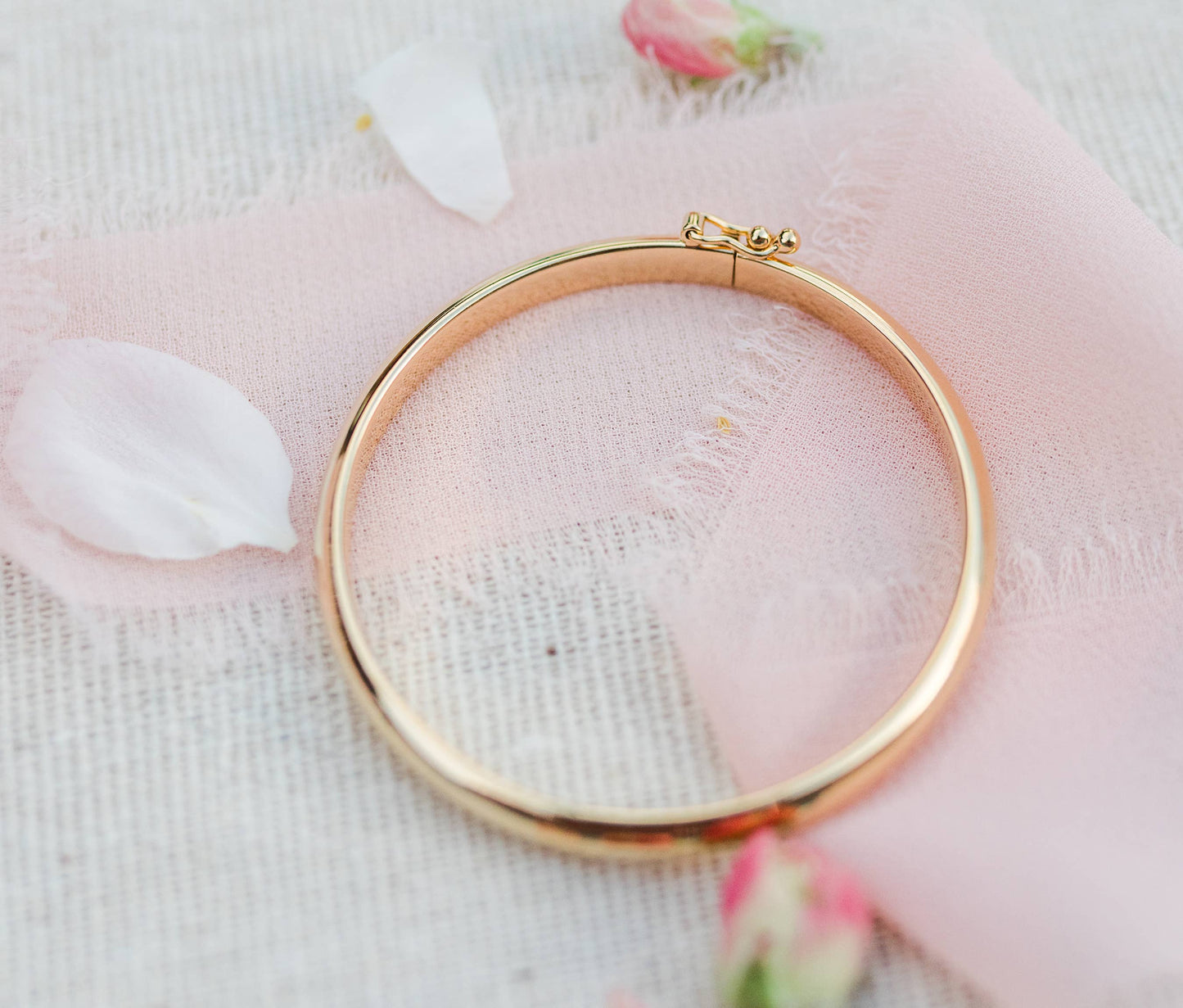 Gold Classic Bangle Child