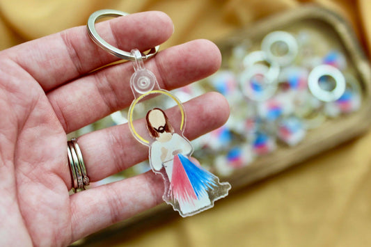 Divine Mercy Keychain