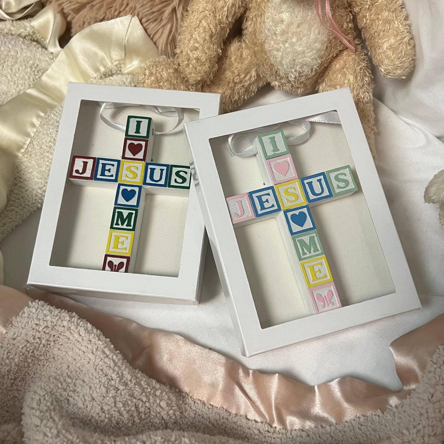 Baby Block Crib Crosses