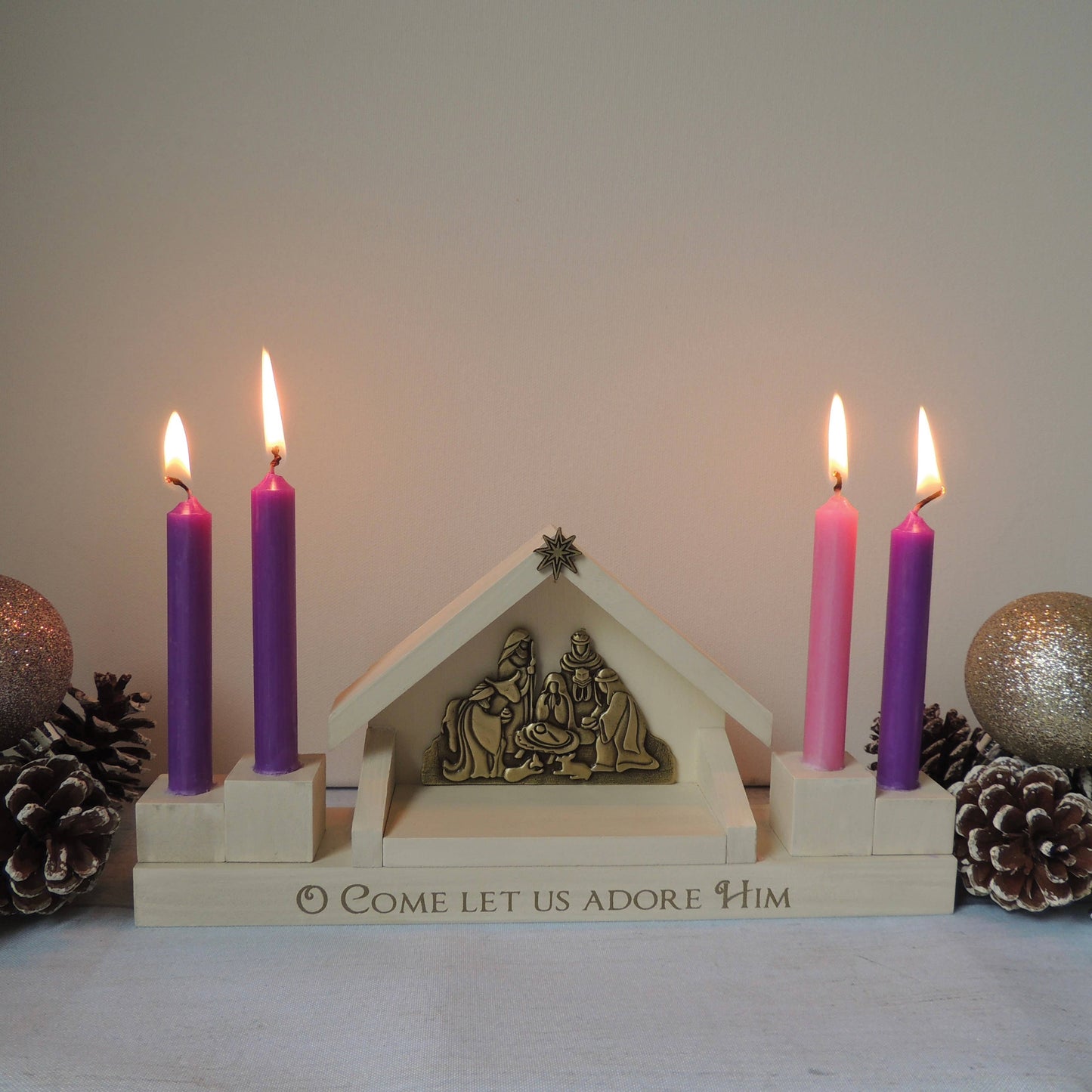 Mini Nativity Advent Scene