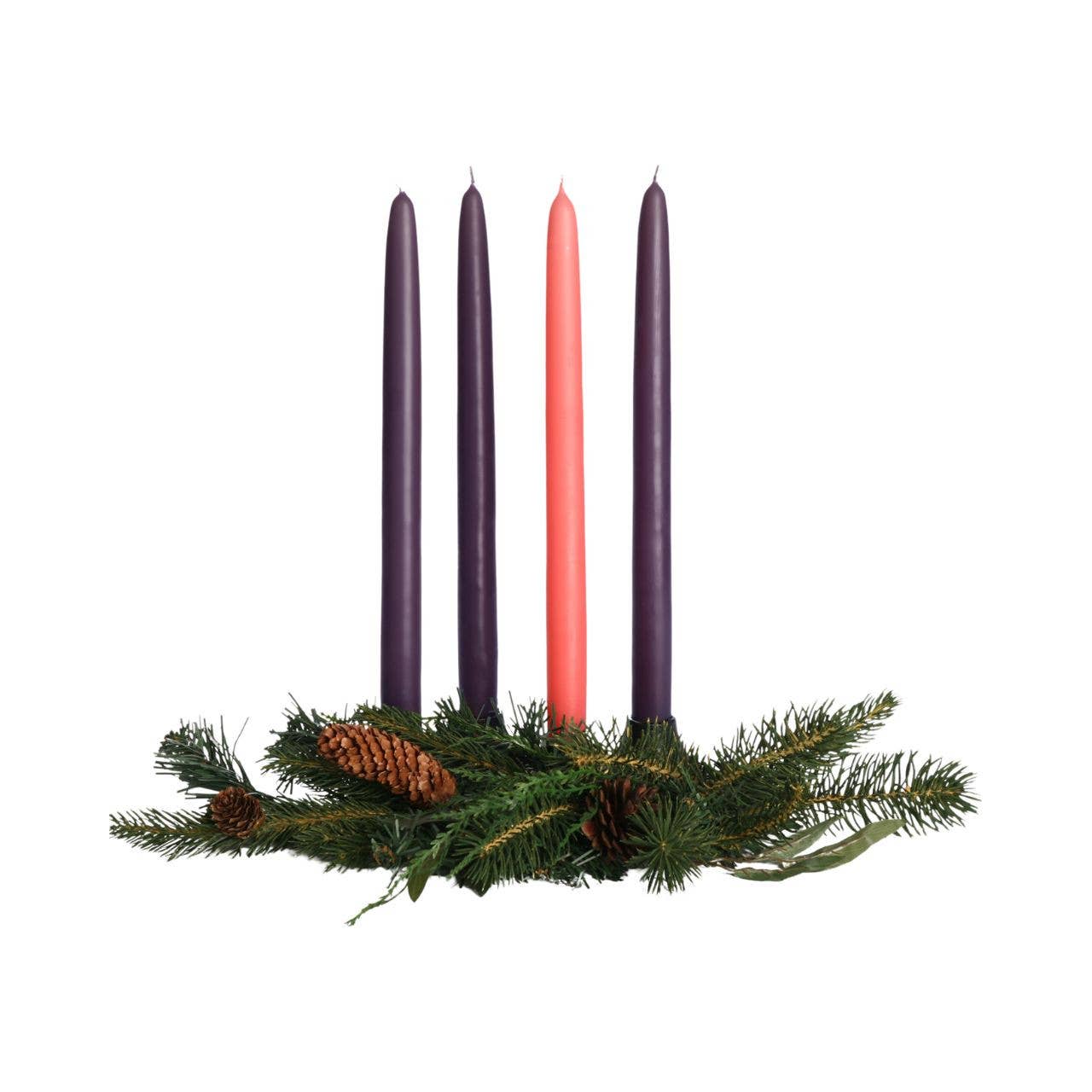 Beeswax Advent Taper Candle Set