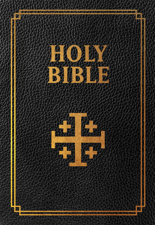 Douay Rheims Version Catholic Bible -Black