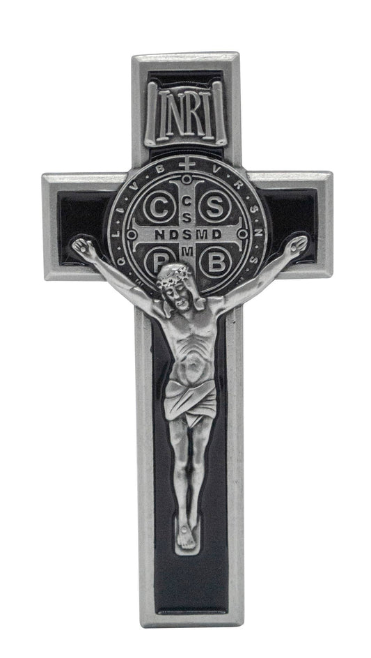 Black St. Benedict Visor Clip