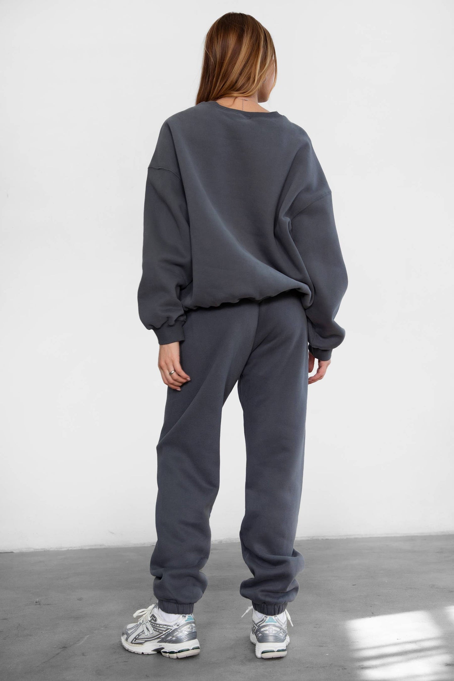 DOVE  Plush Fleece Lounge High Waist Sweatpants With Pockets