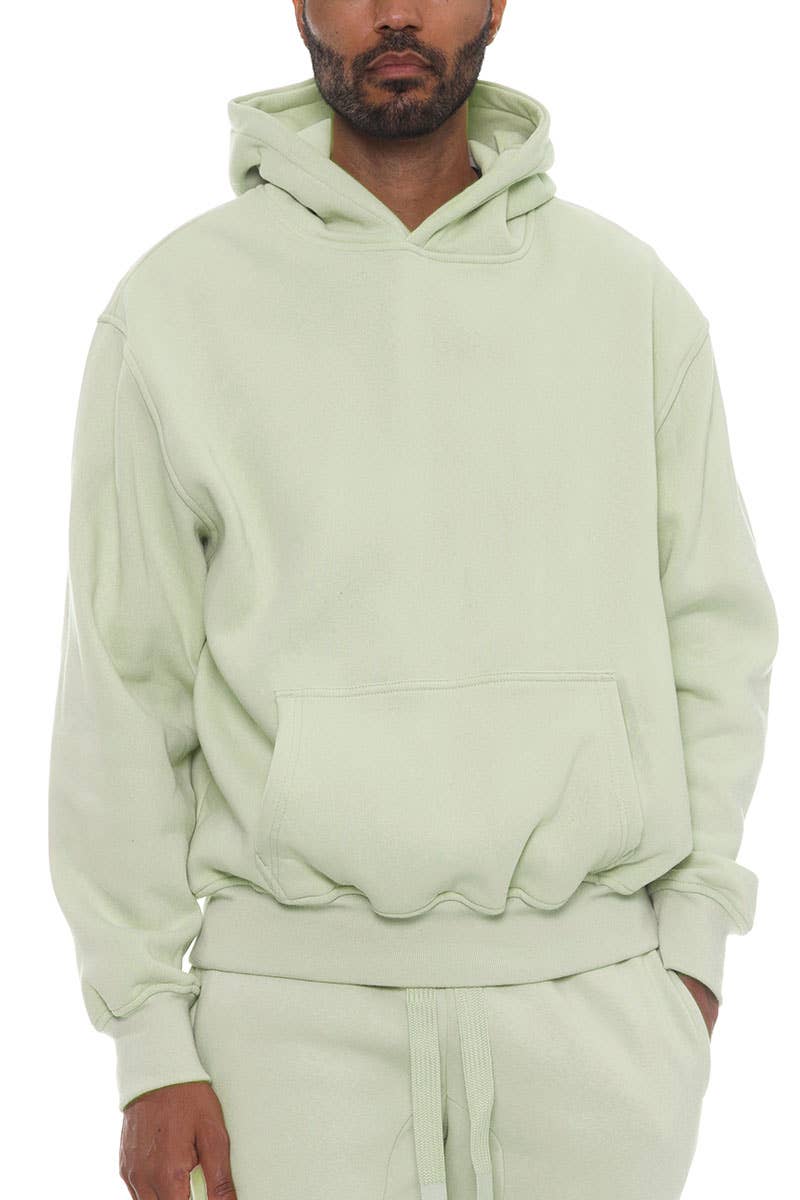 Premium Cotton Blend Solid Hoodie Sweater