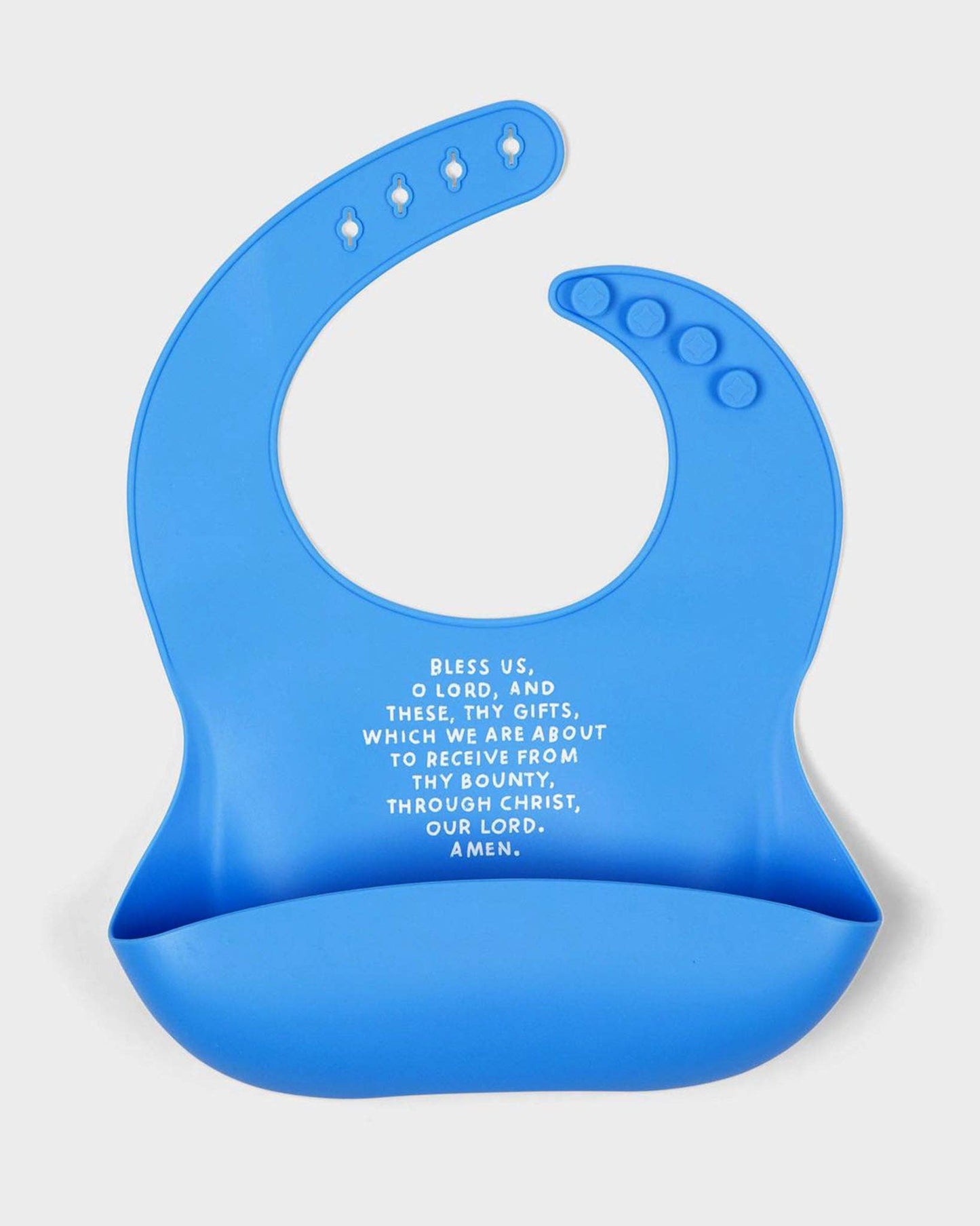 Meal Blessing Silicone Bib