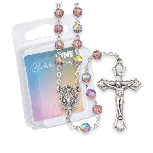Birthstone Rosary JUN