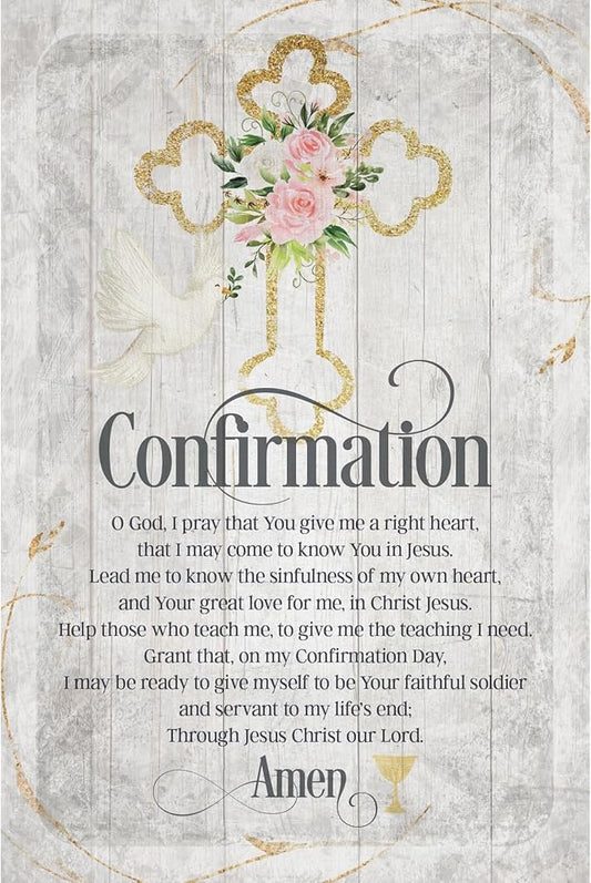 Confirmation Plaque