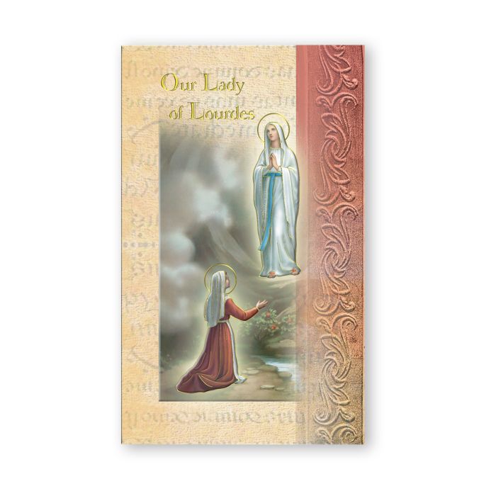 Our Lady of Lourdes Bio Card