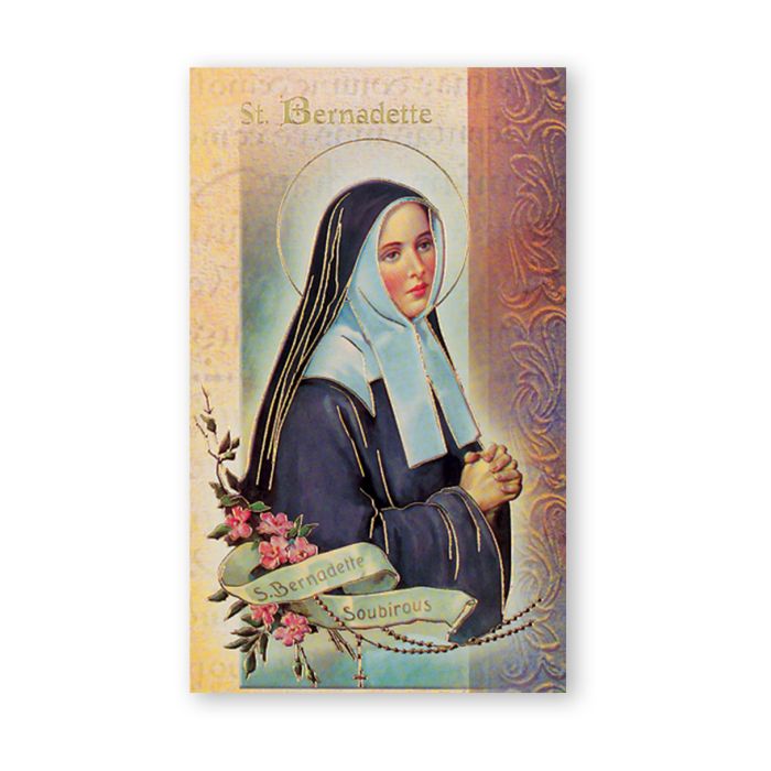 St. Bernadette Bio Card