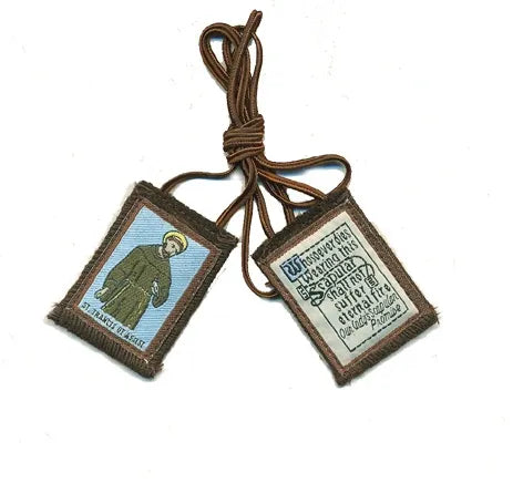 Saint Francis Brown Scapular