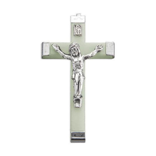 Luminous 2" Metal Bound Crucifix