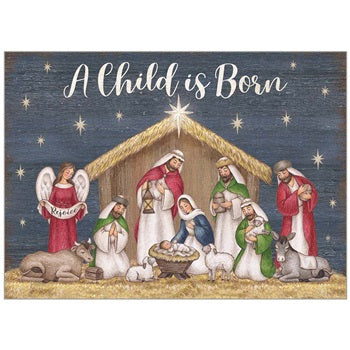 A Child is Born Christmas Cards (Set of 20)