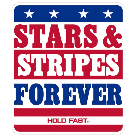 Stars & Stripes Forever Vinyl Sticker