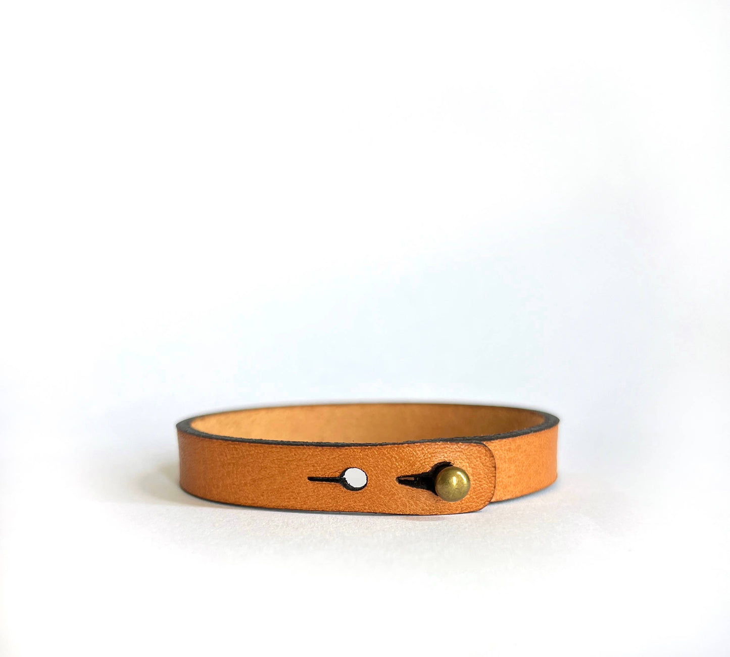 WWJD Thin Leather Bracelet