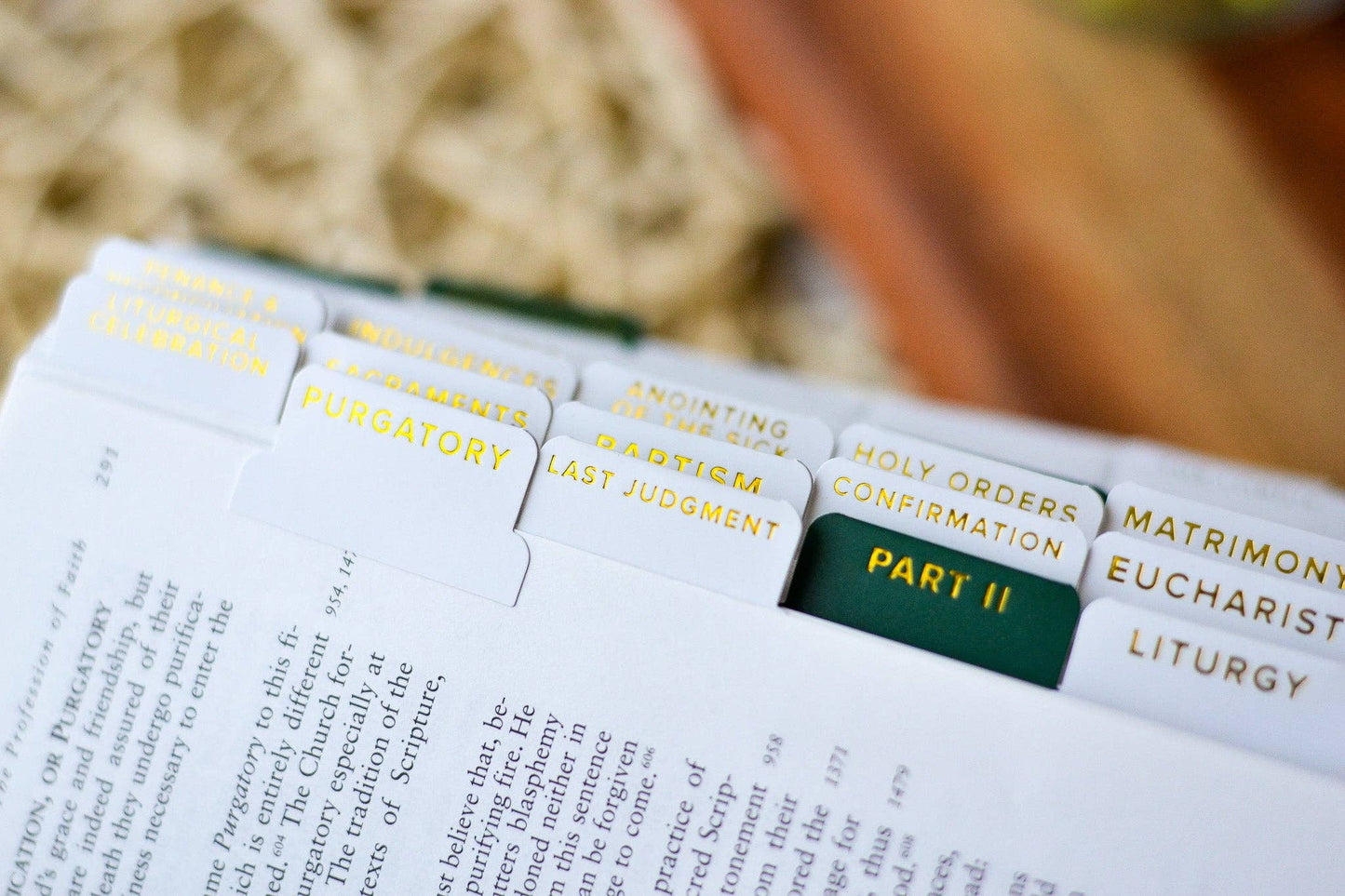 Catechism of the Catholic Church Tabs