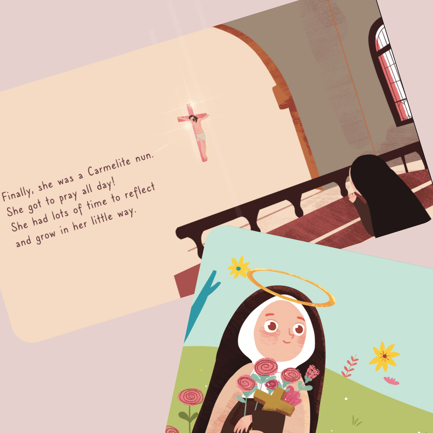 Saint Thérèse of Lisieux Board Book