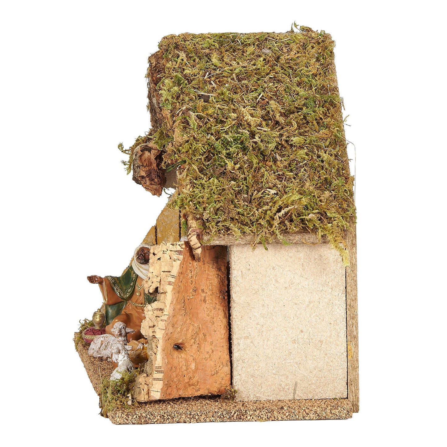 Fontanini 8-Figure Rustic Nativity with Stable 5" Scale 