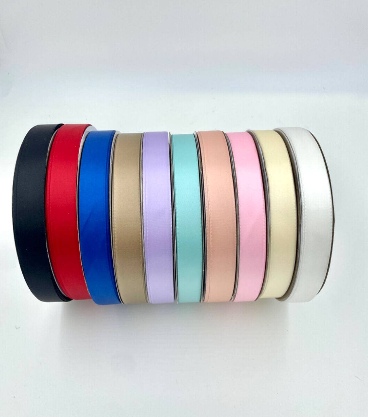 4/5 inch width&100yards double sided fabric gift ribbon