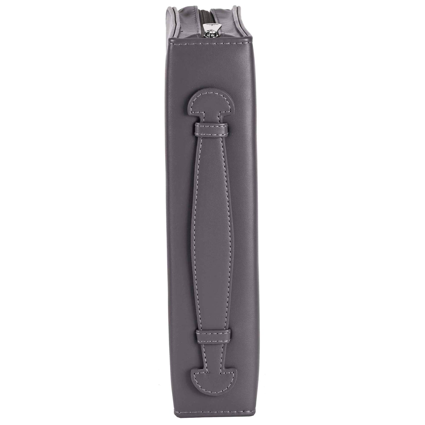 White Dove Bible Case Embossed Dove Gray XLarge