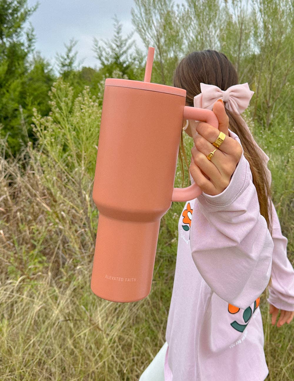 Burnt Orange 40 oz Ascend Tumbler