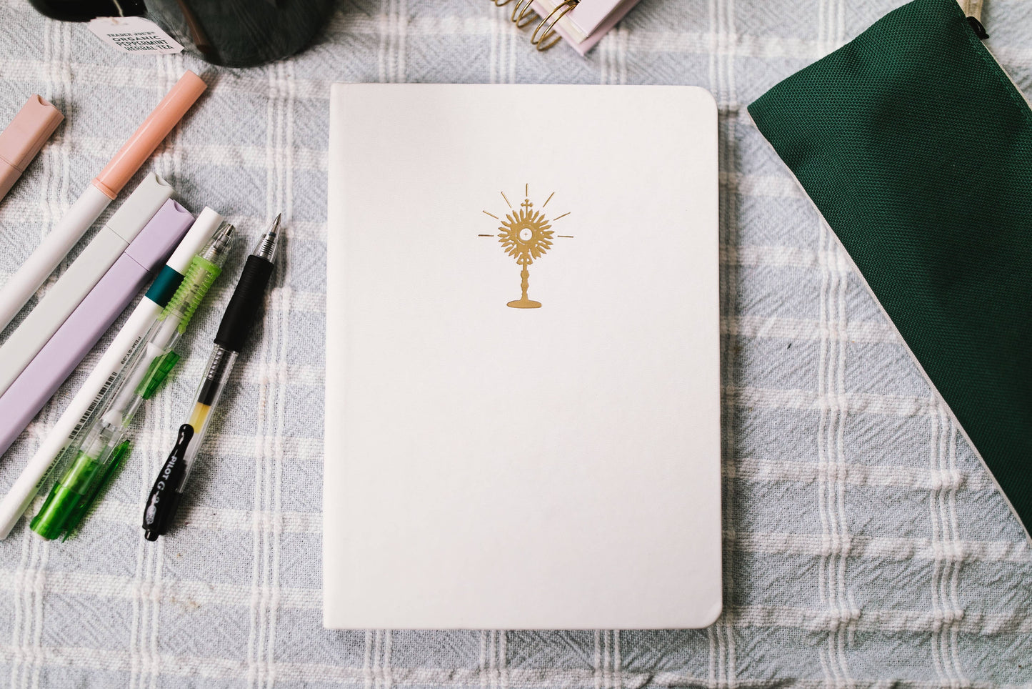 Gold Eucharist Embossed Journal