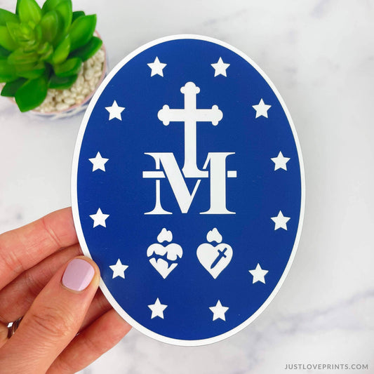 Miraculous Medal Car Magnet