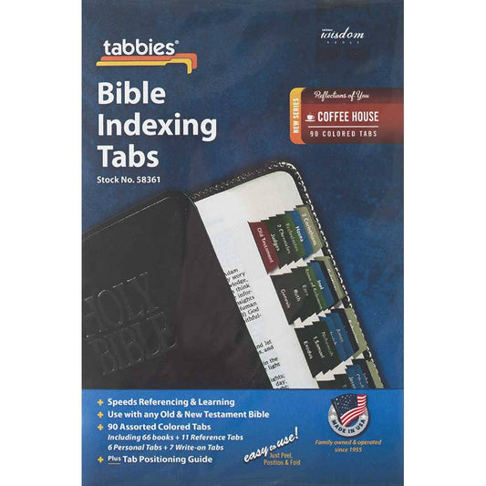 BIBLETABS COFFEE HOUSE COLOR 90 PC