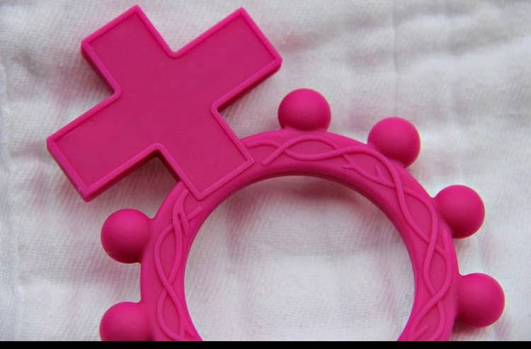 Baby Silicone Finger Rosary Teether