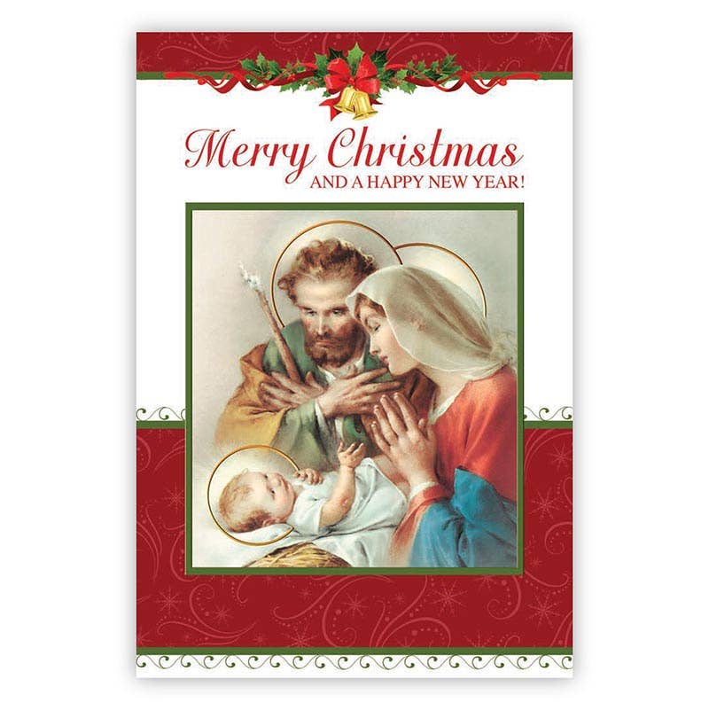 Holy Family Boxed Xmas Cards 12asst