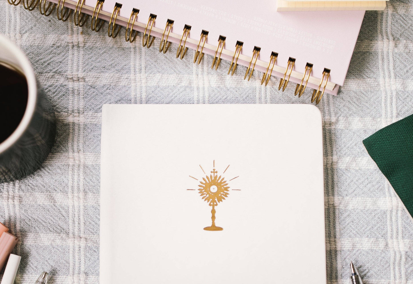 Gold Eucharist Embossed Journal